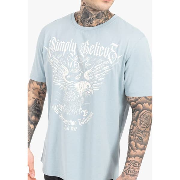T-shirt i lös passform Tapout Throper