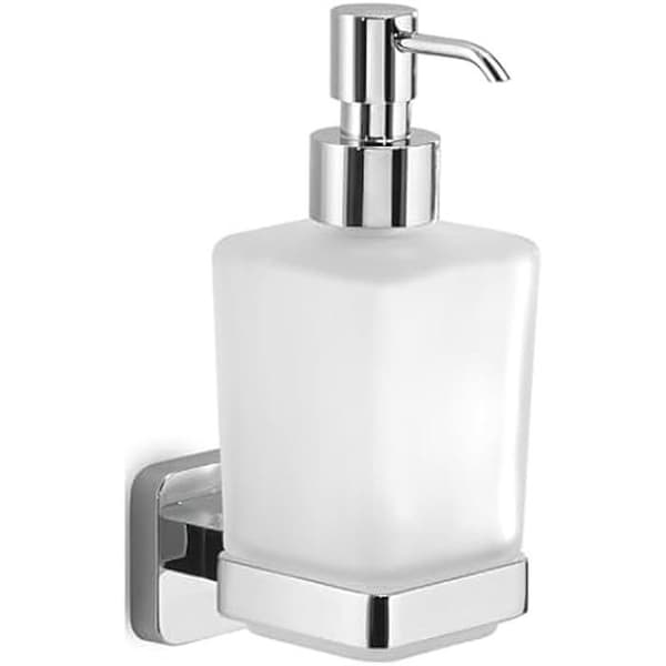 Tvålbehållare - GEDY - Tonga - Väggmontering - 220 ml - Krom