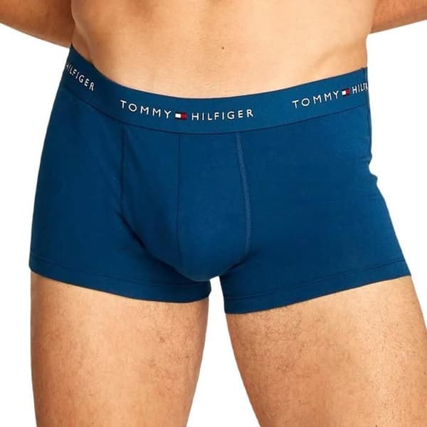X3 Boxers Blå Herr Tommy Hilfiger 3p Trunk Dtm