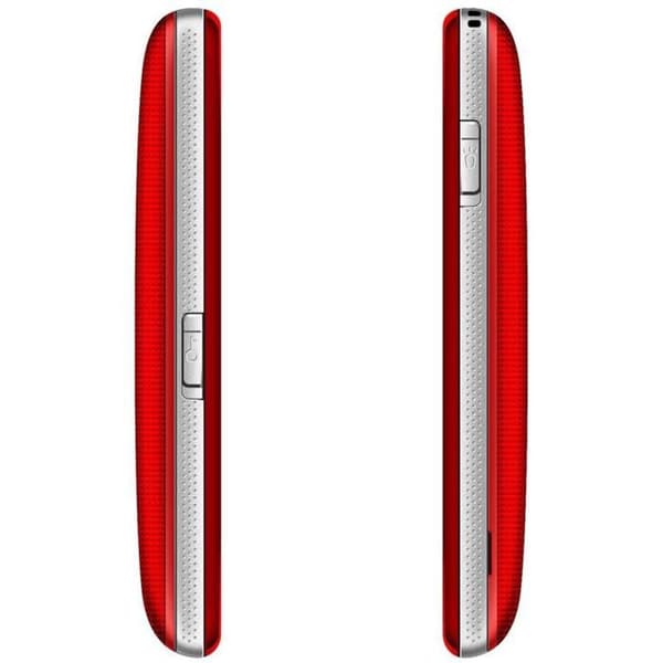 Mobiltelefon - EVOLVEO - EasyPhone - Röd - 1,8" TFT - Bluetooth - SOS-knapp