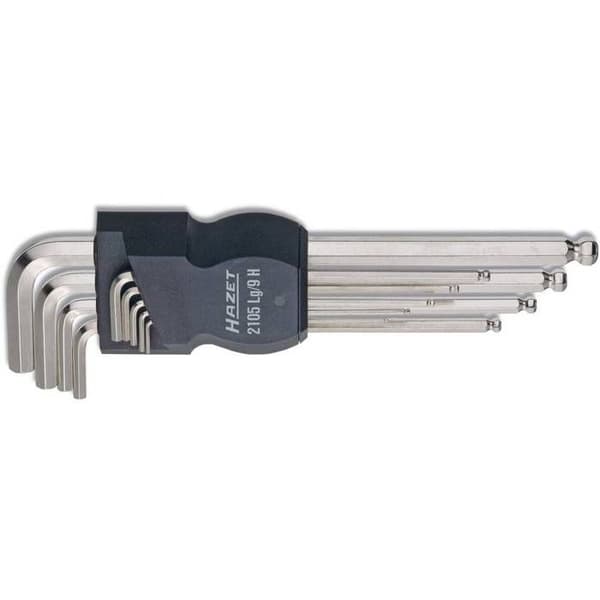 Hazet L-nyckelsats nr 2105Lg/9H, ...