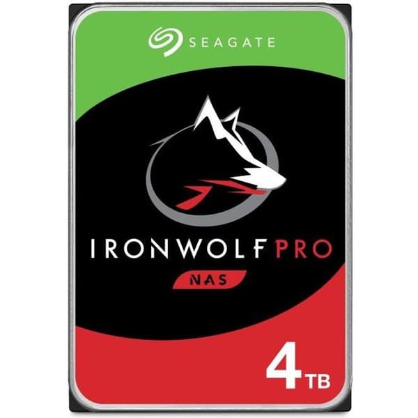 SEAGATE TECHNOLOGY - IronWolf Pro - Intern hårddisk - 4TB - För IronWolf Pro NAS