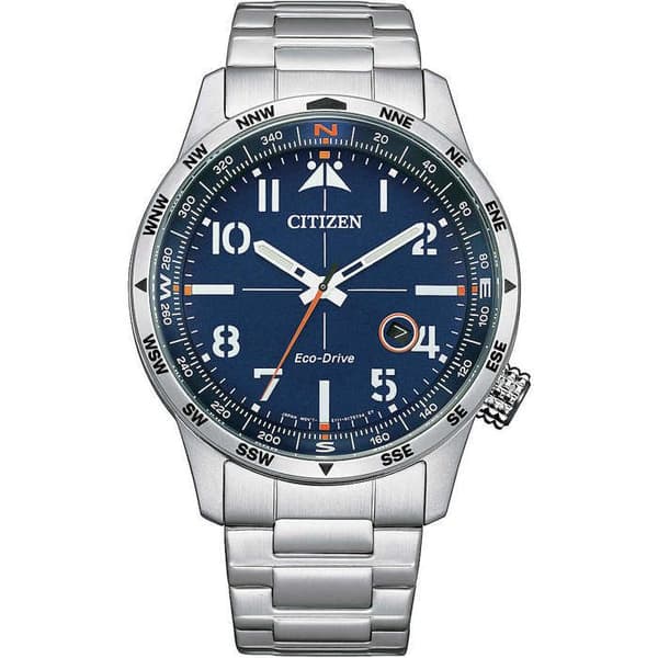 Klocka - Silverstål - Citizen - BM7550-87L