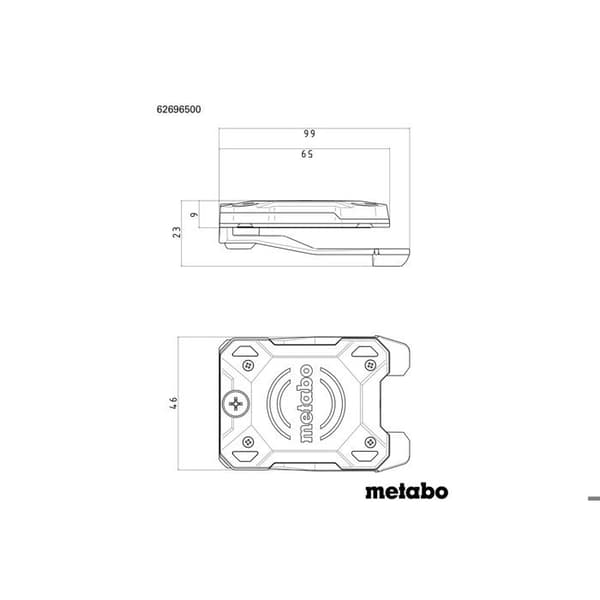 Tracker - Metabo - iOS - IP67 - 120 dB - Kompatibel med Apple Carplay