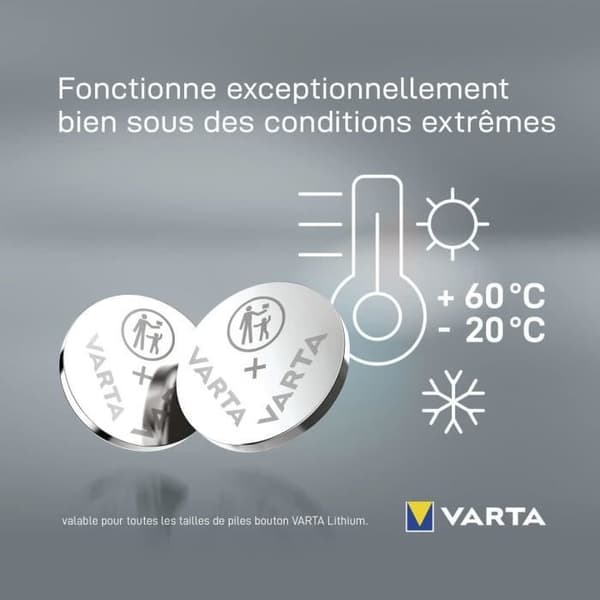 Varta Power On Demand - 50-pack CR2032 knappcells