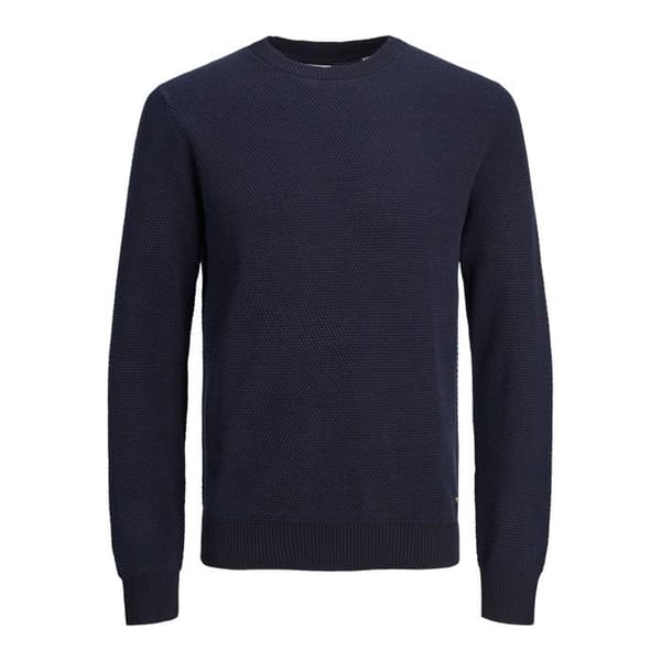 Jack & Jones Globe stickad tröja - mood indigo