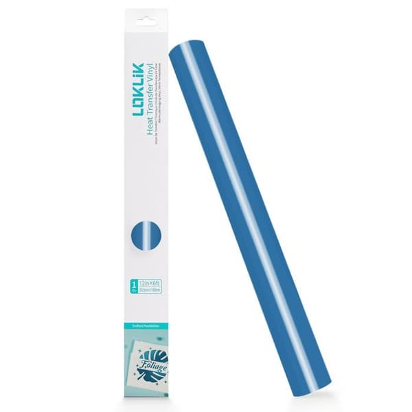 Värmeöverföringsvinyl Basic - Ocean Blue - 30,5 x 180 cm