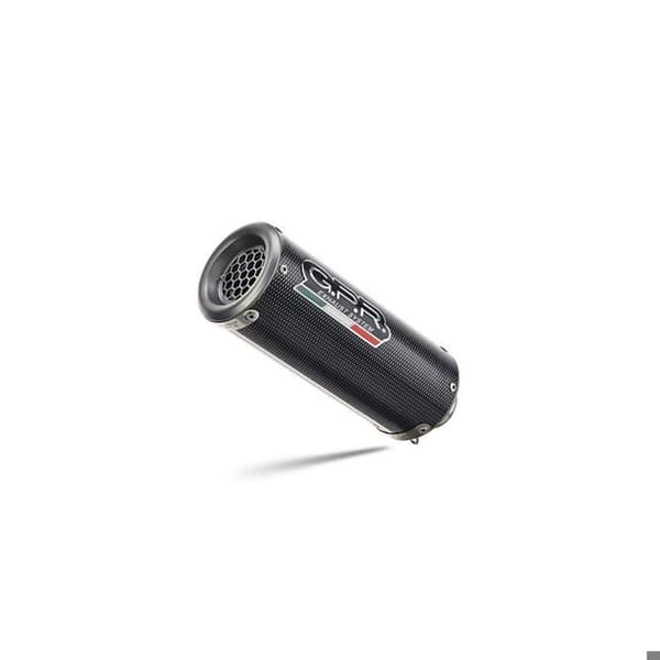 GPR m3 slip-on avgassystem godkänt för Ducati Hyperstrada/Hypermotard 939 e4 E4.D.127.CAT.M3.PP