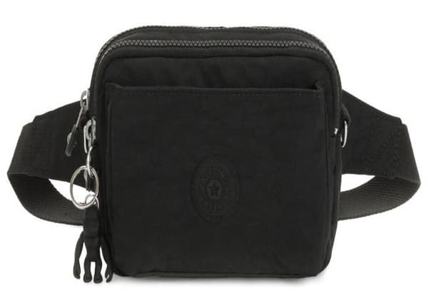 Crossbody axelväska - kipling - Basic Abanu Multi - Svart - 100 % polyamid - 22x15x4,5cm