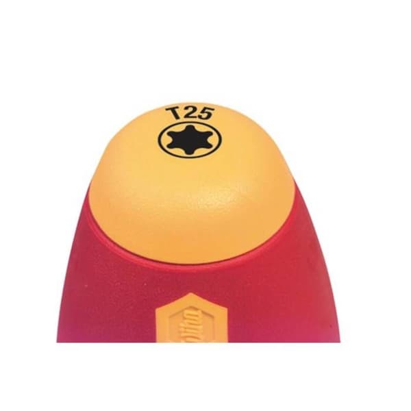 PEREL skruvmejselsats - Torx bits - SoftFinish® Electric SlimFix - 6 st