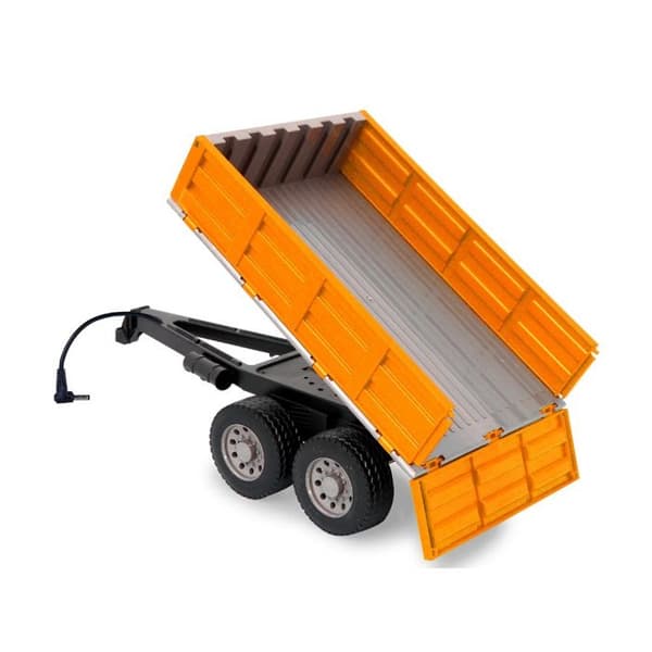 Orange tippvagn för RC-traktor 1:16 - JAMARA - Plastik - Från 6 år