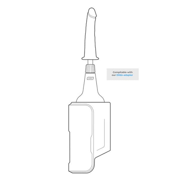 KIIROO Dildo med vakuumlåssystem för KEON Masturbator