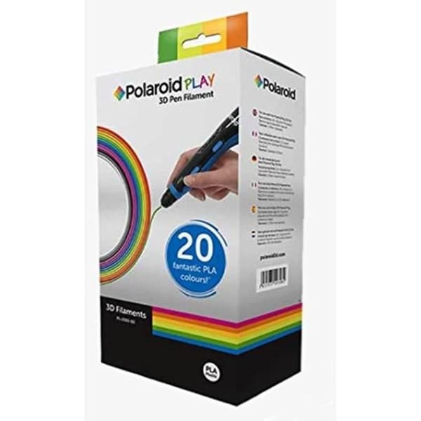 POLAROID Box med 20 trådar för 3D-penna
