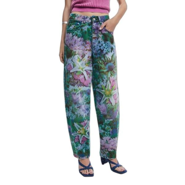 Desigual Beetle damjeans - grön