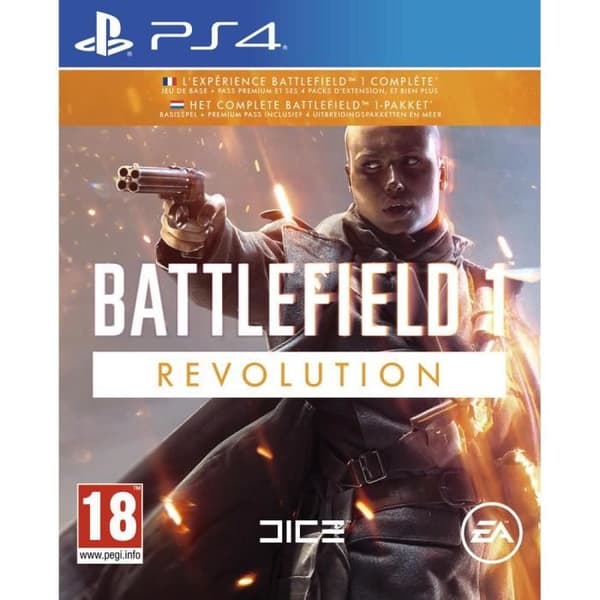 PS4-spel - Battlefield 1 Edition Revolution - Action - EA Electronic Arts - PEGI 18+
