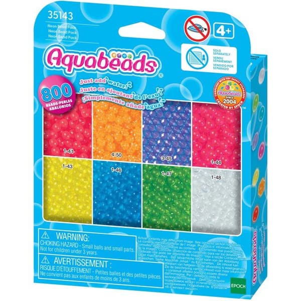 Neonpärlor refill - Aquabeads - 35143