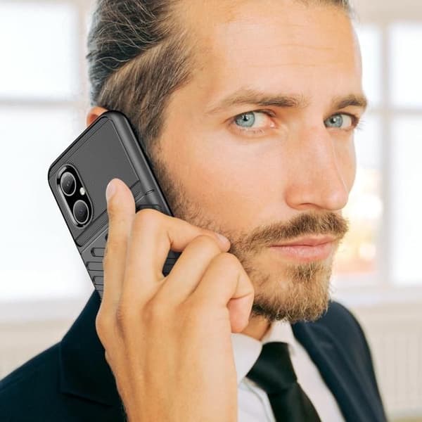 Coque - HURTEL - Xiaomi Poco M4 5G - Silikonförstärkt - Stötskydd - Matt Finish