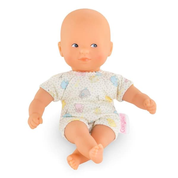 Mini Calin Baby Doll Blå ögon Kaniner
