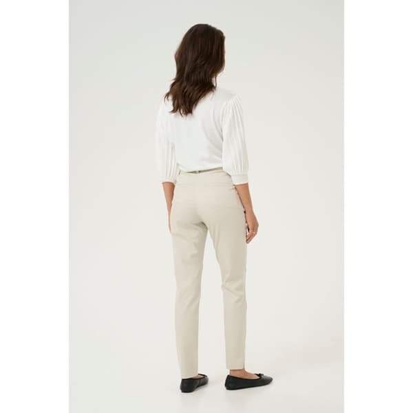 Kvinnor byxor KAFFE Lea Chino