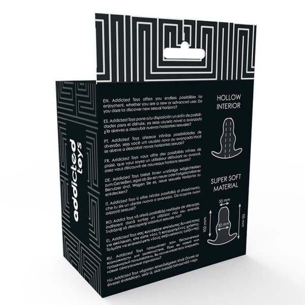 ADDIKTIV MEDIUM ANALDILATOR 11 CM GENOMSKINLIG
