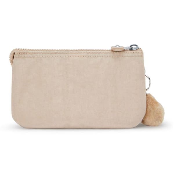 Kipling Toalettväska beige för kvinnor - Basic Plus Creativity Stor Plånbok L Glittrande Beige 319236