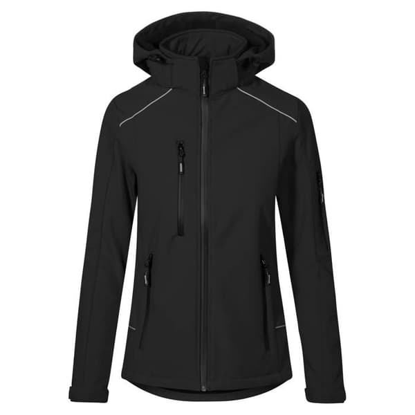 Dam softshell-jacka Promodoro - svart
