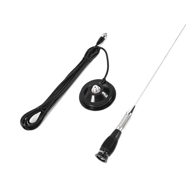 Albrecht 6330 CB Antenn Ml130 Krom/Svart
