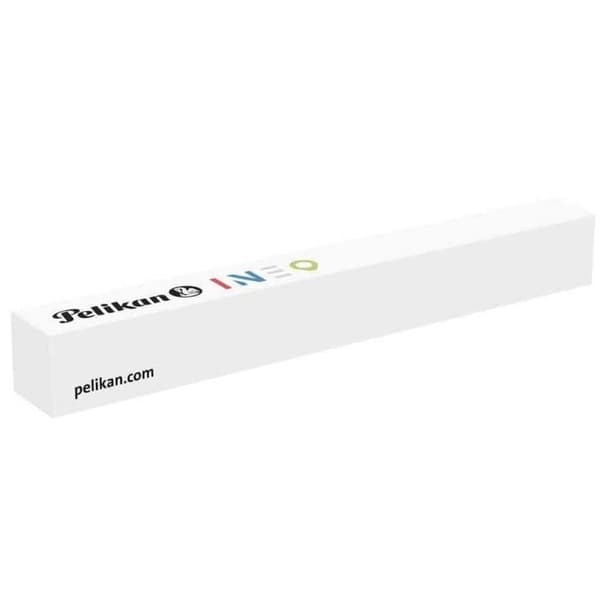 Roterande kulspetspenna - PELIKAN - Ineo Elements - Fin - Eldröd - Vit