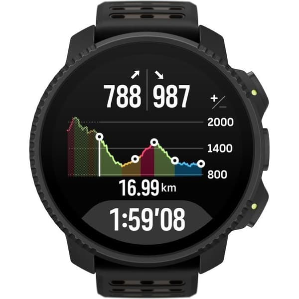 Smartklocka - SUUNTO - Vertical 2 - Skärm 1,4" - Svart