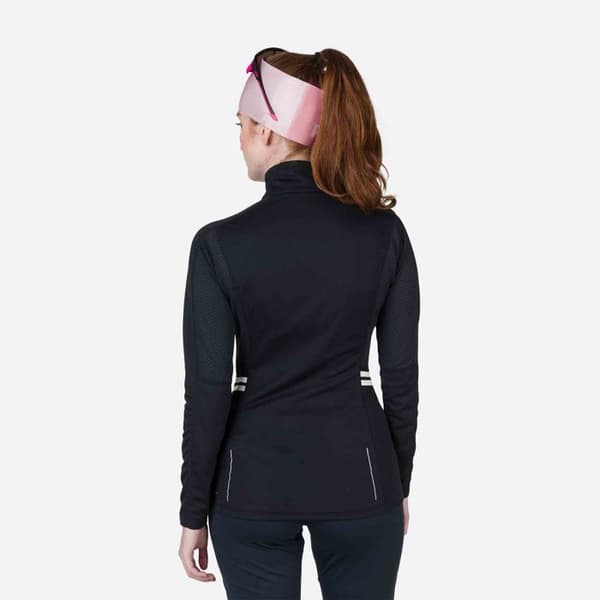 Damsouspull 1/2 zip Rossignol Poursuite