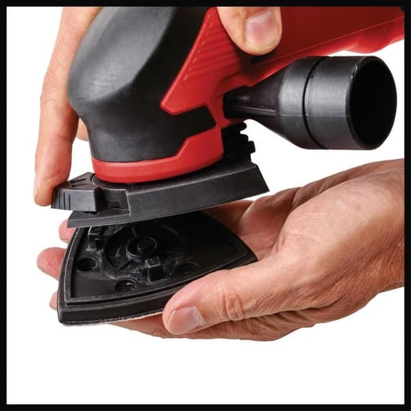 Einhell Delta Slipmaskin TC-DS 20 E (dammsugaradapter 36 mm och 9 slippapper)