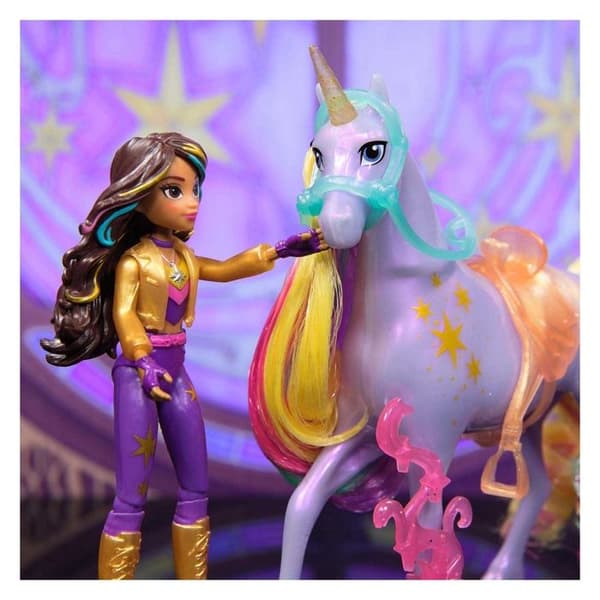 Unicorn Academy - Licorne Wildstar + Docka Sophia