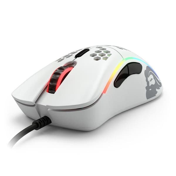 Souris Gaming - Glorious PC Gaming Race - Modell D - Vit - Trådad - Optisk