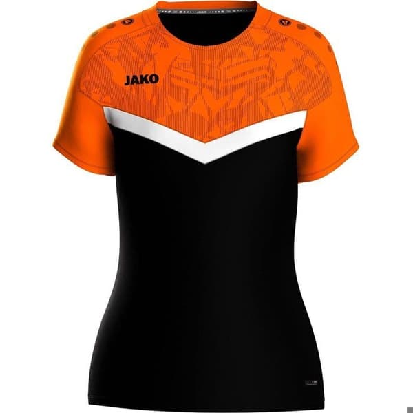 Damtröja Jako Iconic - svart/orange fluo