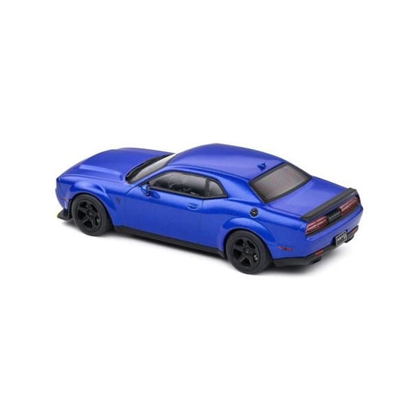 Samlarbil - SOLIDO - DODGE Challenger SRT - 2018 - Demon Blue - 1/43