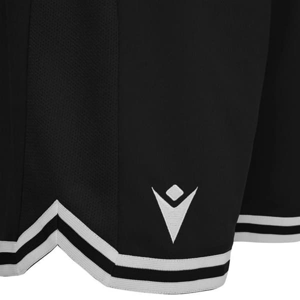 Kort Macron thorium - svart/vit