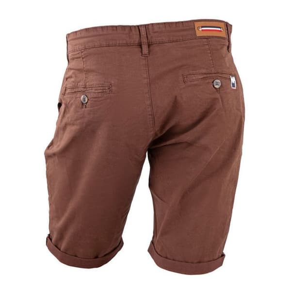 Bermudashorts i stretchig bomull med dragkedja för män BLAGGIO