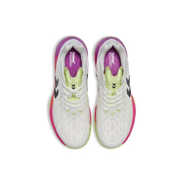 Hummel Topflight Pro inomhusskor - vit/lila
