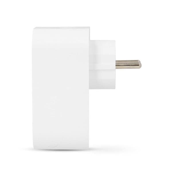 Ansluten kontakt - NEDIS - Typ E - 3680W - 2 USB-A-portar - USB-C PD - Timer