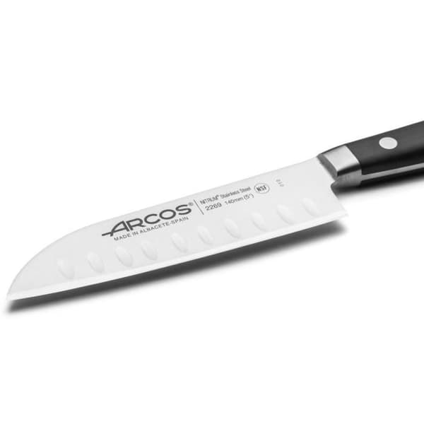 Santoku-kniv - ARCOS - Opera - Klinga 14 cm - NITRUM® rostfritt stål - 100% smidd