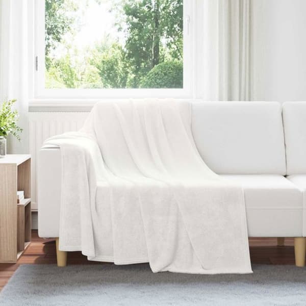 Täckning - VIDAXL - Paket med 6 engångsfiltar - Vit - 150 x 200 cm - Polyester