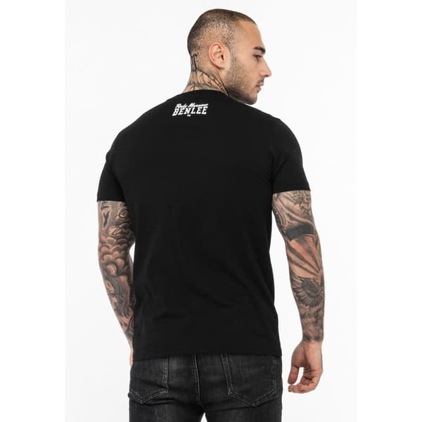 T-shirt Benlee Westfall - svart/vit