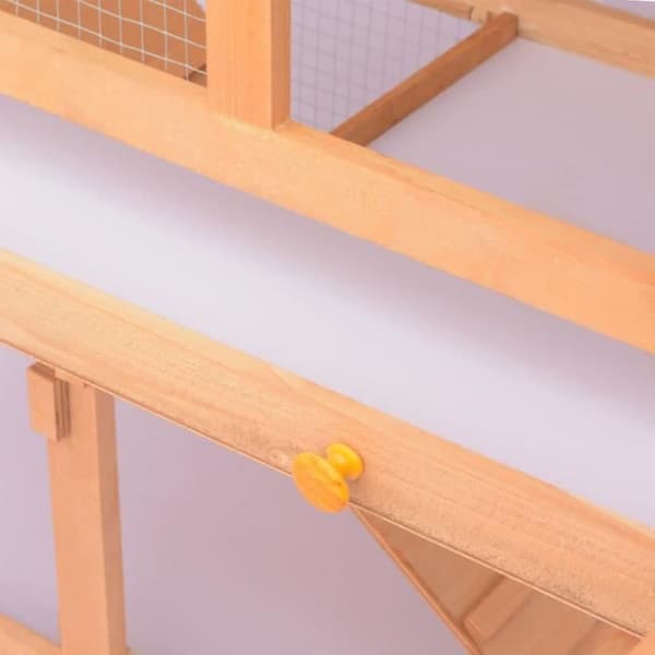 vidaXL Pet Cage Wood