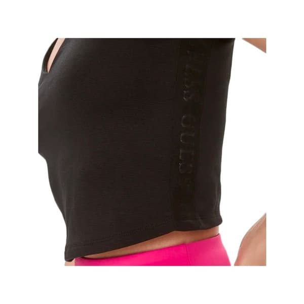 T-shirt Guess Dam Giulia Svart Bomull