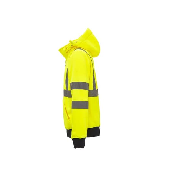 U-Power - Gula högsynliga zip-tröja MELODY