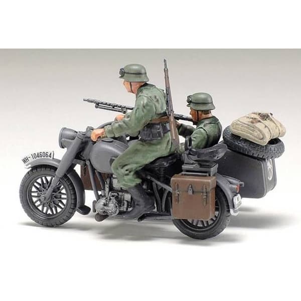 1/48 modell: Tysk sidovagn
