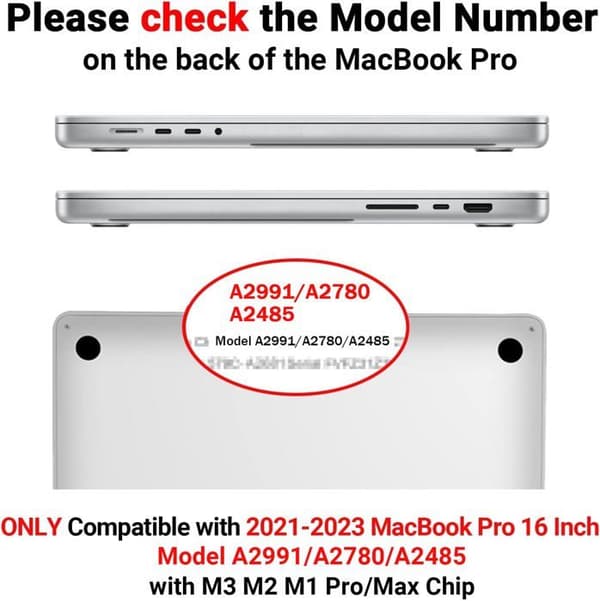 Laptopfodral - Tecool laptopfodral - MKMP1-P16-BK