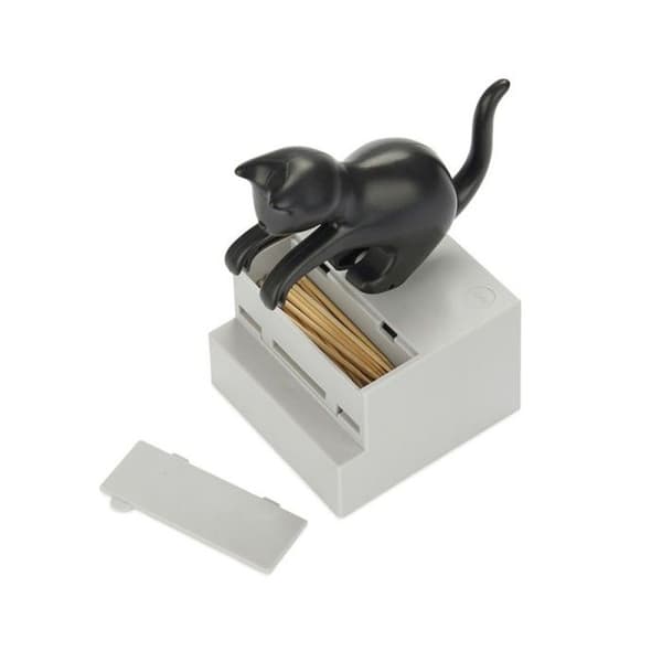Söt Katt Tandpetarehållare