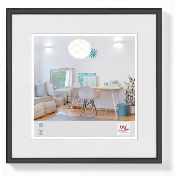 Plastikkram - Ny livsstil - 15x15 cm - Svart - Rektangulær - Moderne design