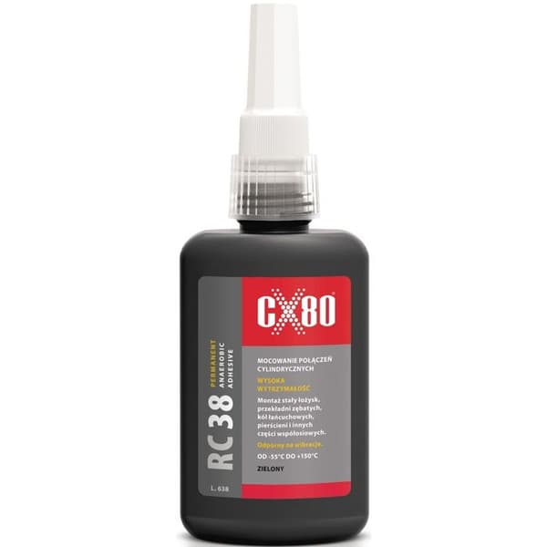 Lim för montering av lager - CX-80 - 50 ml - Hög hållfasthet - Korrosionsskydd